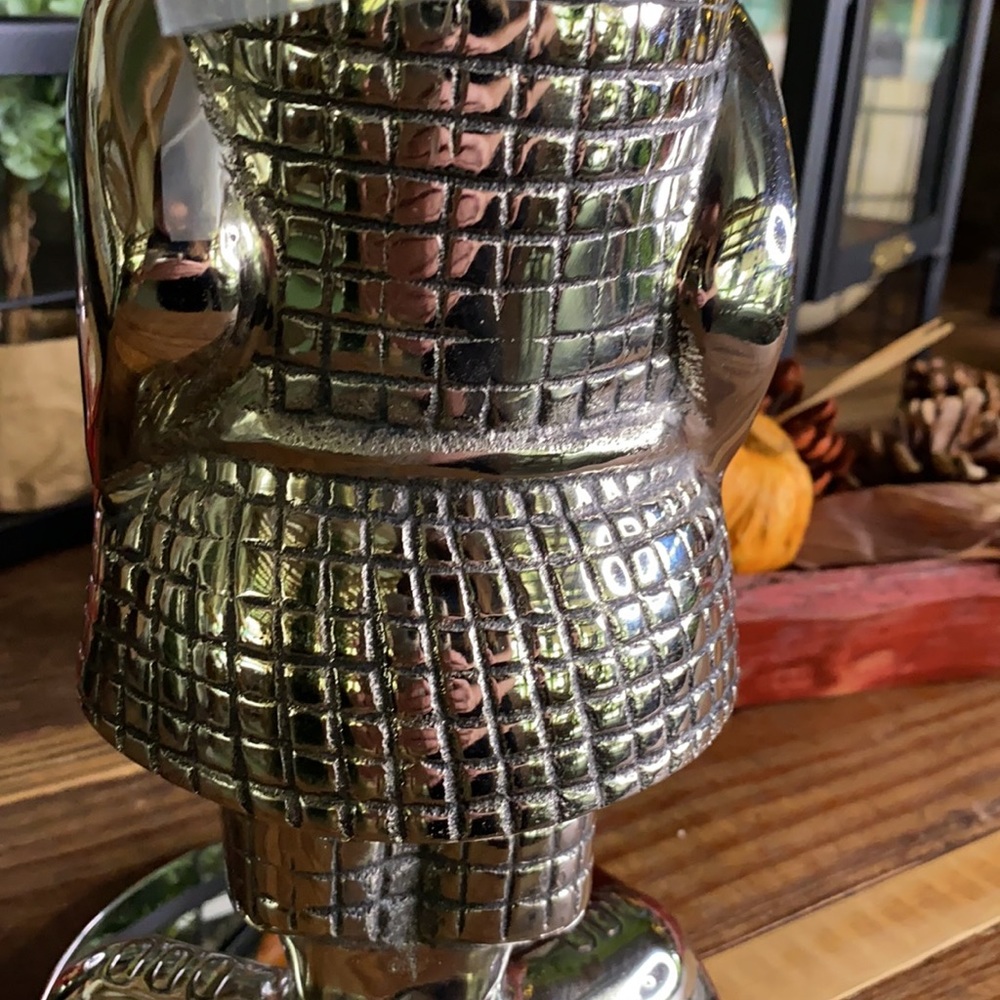 Pottery Barn Gnome Metal Cocktail Shaker 🍸🍹 - Picture 11 of 15
